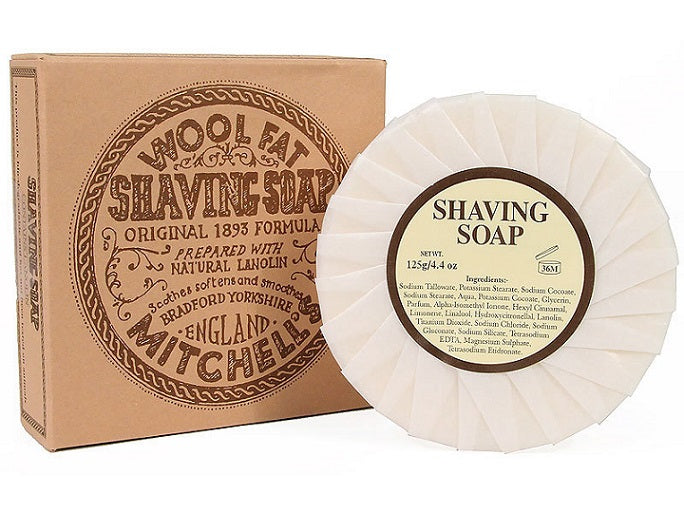 Mitchell's Original Wool Fat Shaving Soap Refill