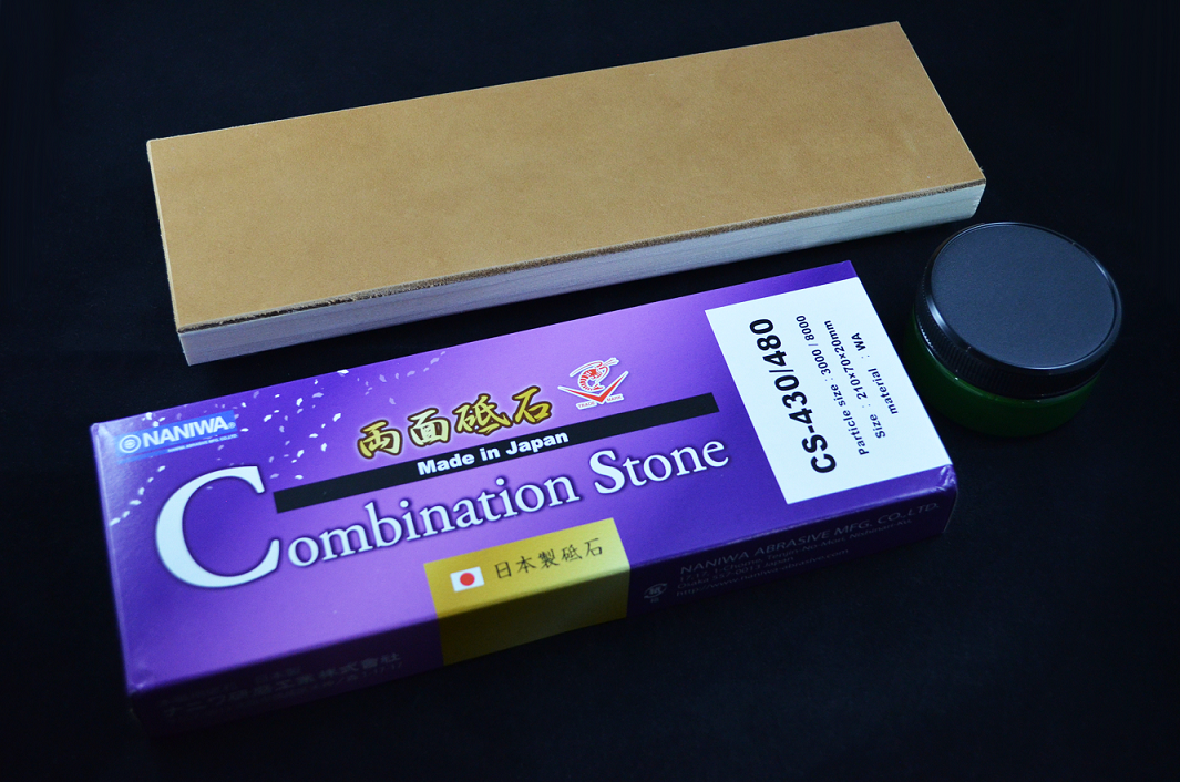 Corium Strop/Combination Stone Honing Set