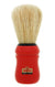Omega 49 Professional Boar Bristle Shaving Brush (Red Handle)