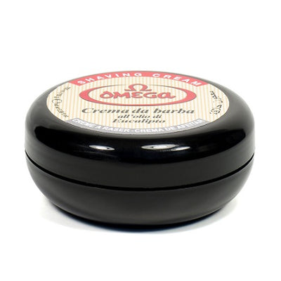 Omega Eucalyptus Shaving Soap in Bowl