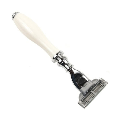 Parker 111W Mach 3 Compatible White Razor