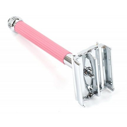Parker 29L Pink Butterfly Double Edge Safety Razor