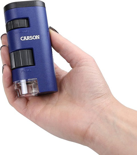 Pocket Micro™ 20x-60x LED Lit Zoom Lightweight Pocket Microscope