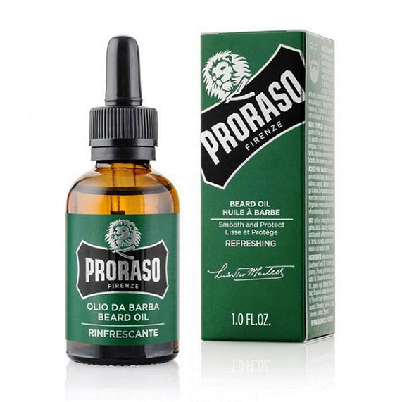 Proraso Beard Oil, Refreshing Eucalyptus & Rosemary
