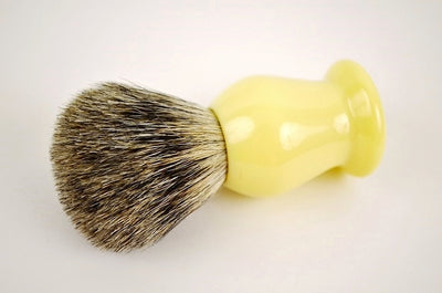 Pure Badger Faux Ivory Shaving Brush