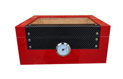 Glasstop 100 Count Cigar Humidor
