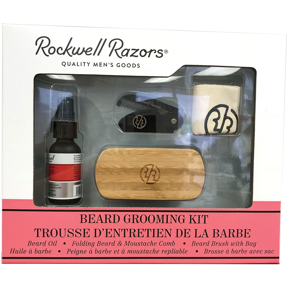 Rockwell Razors 3-Piece Beard Grooming Kit