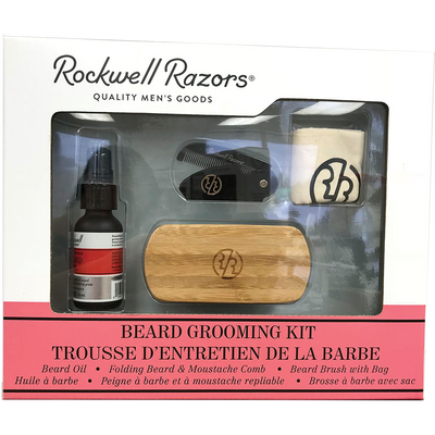 Rockwell Razors 3-Piece Beard Grooming Kit