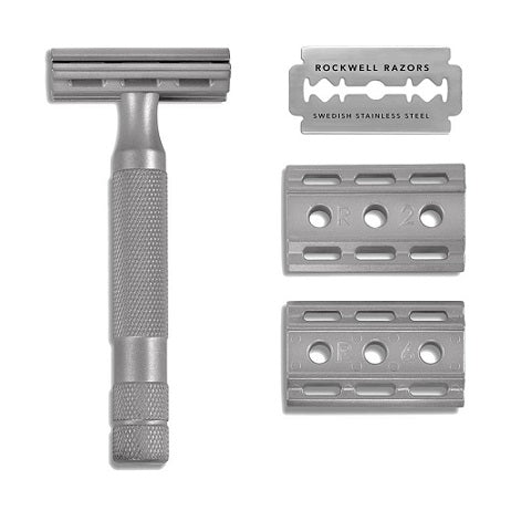 Rockwell 6S Adjustable Stainless Steel Safety Razor