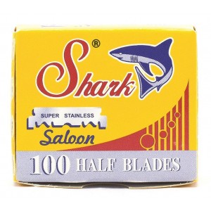 Shark Single Edge Blades for Barber Razors 100 Pack