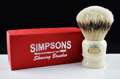 Simpsons Chubby CH2 Super Badger Shaving Brush