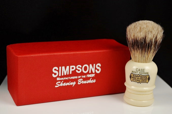 Simpsons Case C1 Best Badger Shaving Brush