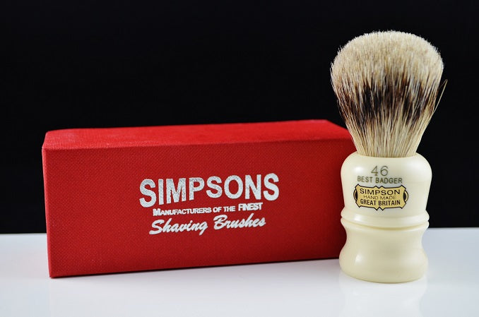 Simpsons Berkeley 46 Best Badger Shaving Brush