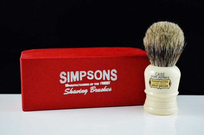 Simpsons Case C1 Pure Badger Shaving Brush