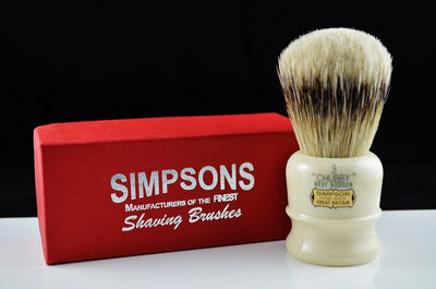 Simpsons Chubby CH3 Best Badger Shaving Brush
