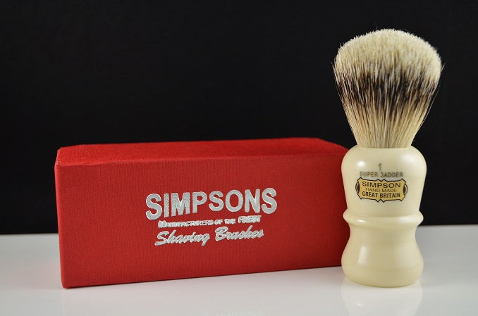 Simpsons Emperor 1 Super Badger Shaving Brush