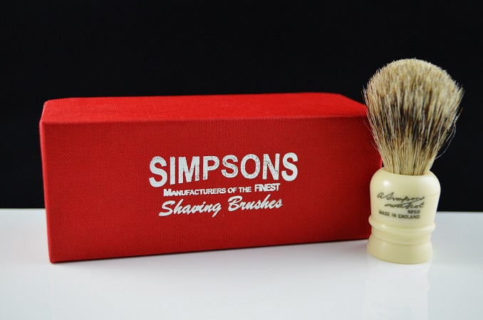Simpsons Wee Scot WS Best Badger Shaving Brush