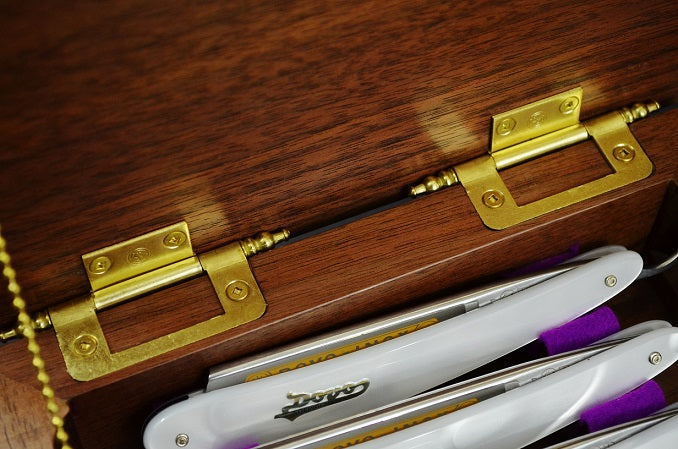 Handmade 7 Day Straight Razor Box - The Classic Edge Shaving Store
