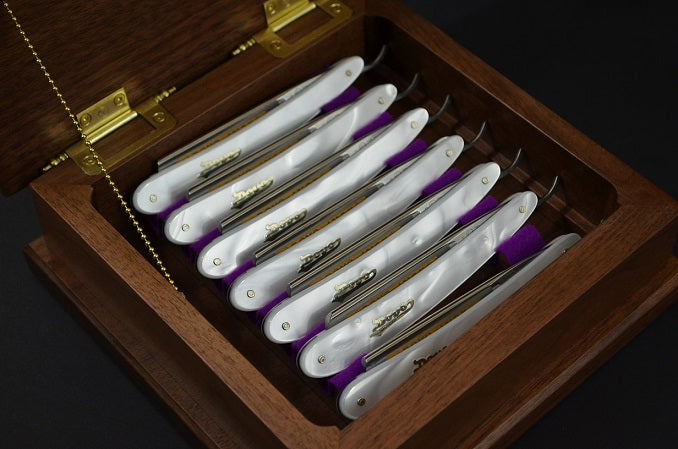 Handmade 7 Day Straight Razor Box - The Classic Edge Shaving Store