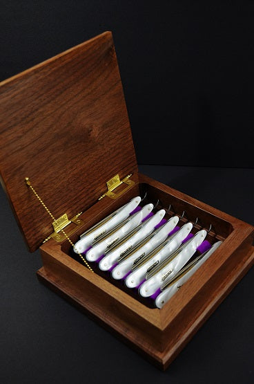 Handmade 7 Day Straight Razor Box - The Classic Edge Shaving Store