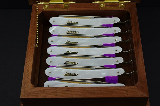Handmade 7 Day Straight Razor Box - The Classic Edge Shaving Store