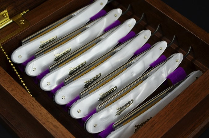 Handmade 7 Day Straight Razor Box - The Classic Edge Shaving Store