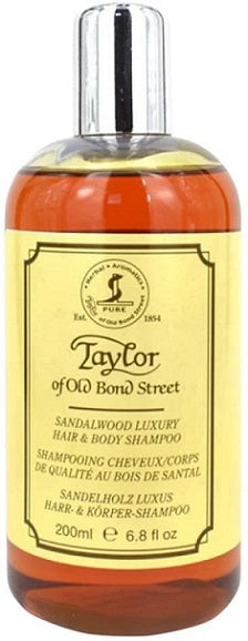 Taylor of Old Bond Street Sandalwood Hair & Body Shampoo 200 ml