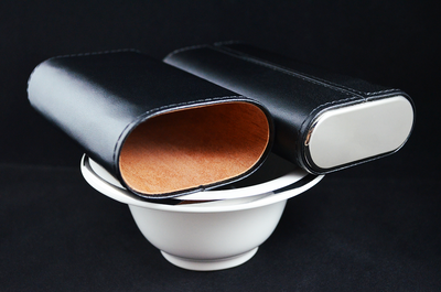 Three Finger Cigar Case (Cedar Wood Lined)