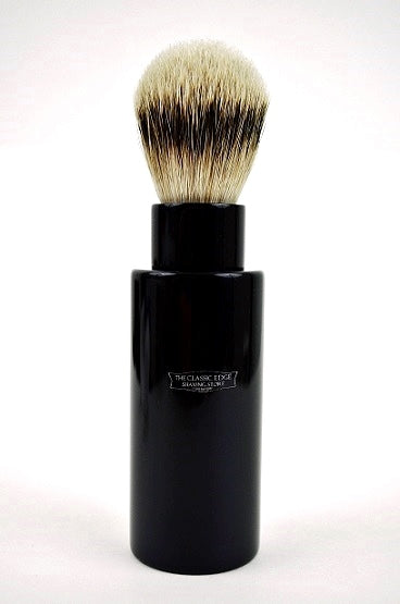 Travel Silvertip Black Shaving Brush