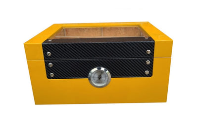 Glasstop 100 Count Cigar Humidor