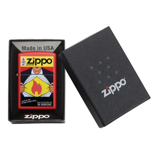 Zippo Comic Design Windproof Lighter
